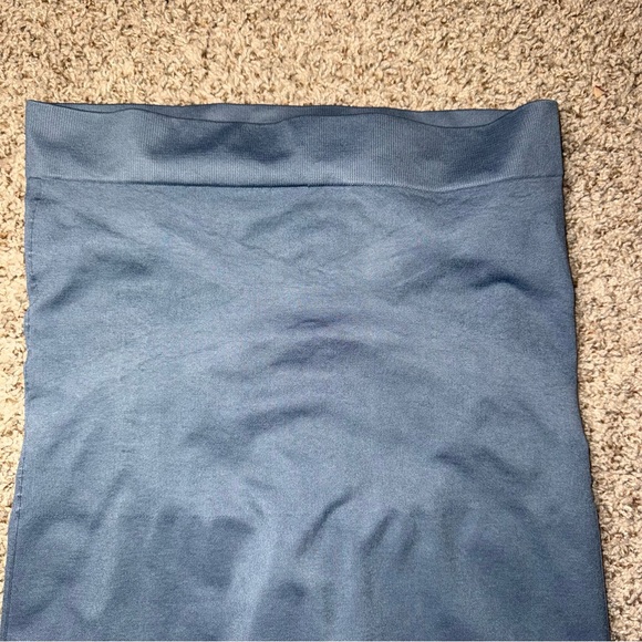 BLANQI Women's Blue Leggings maternity - Picture 6 of 8